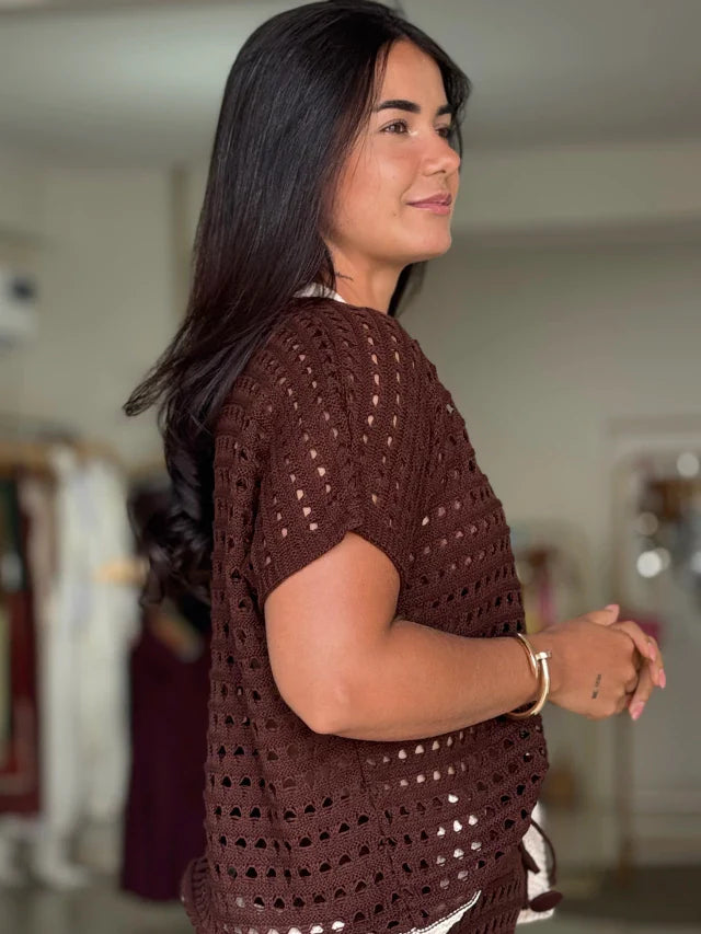 Conjunto tricot positano