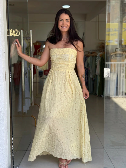Vestido cambraia