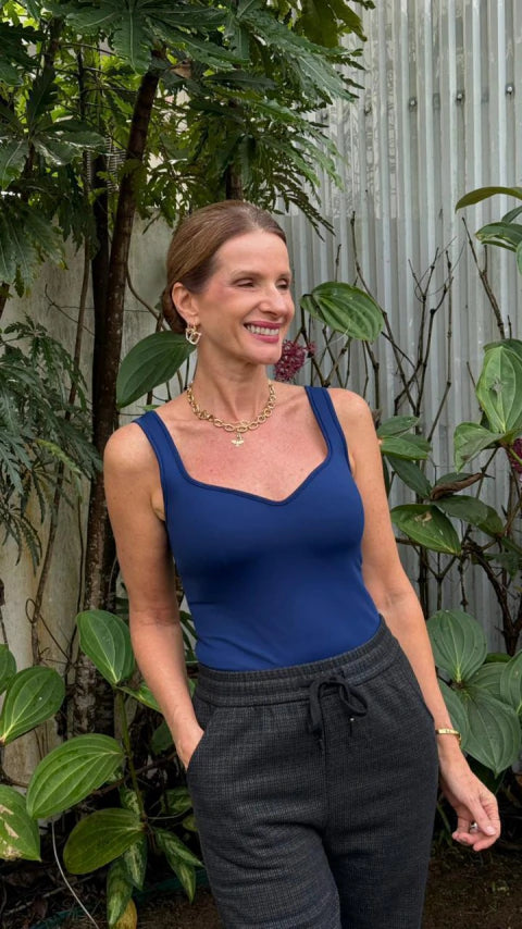 Blusa Modeladora com manga comprida